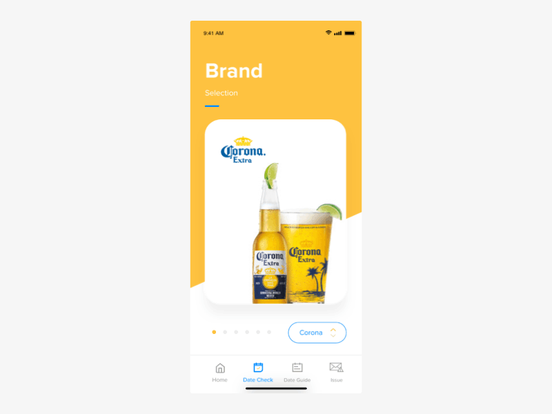 Field Quality App app beer beerapp corona coronaextra ios iosapp iphonex