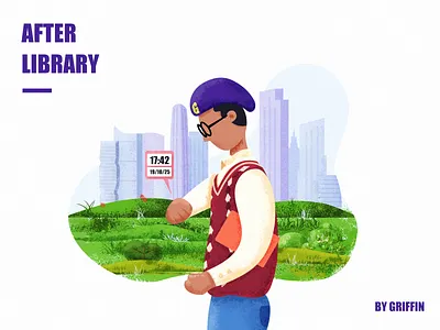 After Library illustration