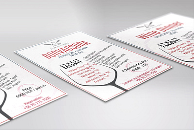 Zabhegyező flyer design graphic graphic design restaurant wine