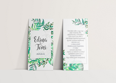 Wedding invitation design graphic graphic design print wedding invitation