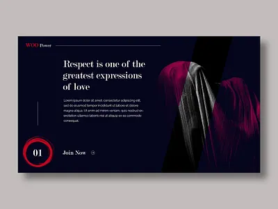 Woo Power - Women Power Group branding content design homepage landing page typography ux vector web web design