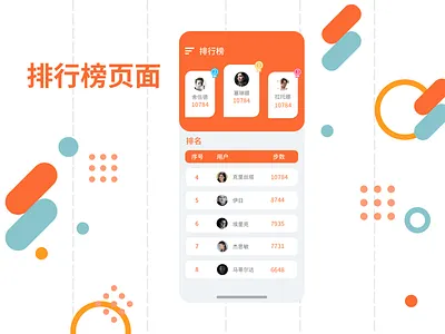 排行榜页面 app creative illustration ui ux wallet app 图标