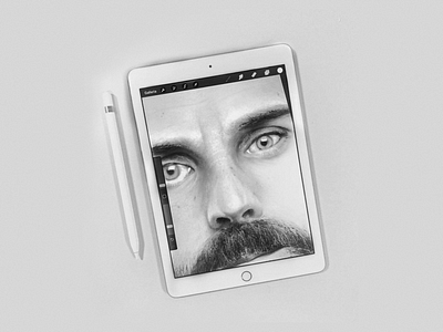 Digital Portrait digital art digital illustration digital portrait portrait procreate realism realistic drawing