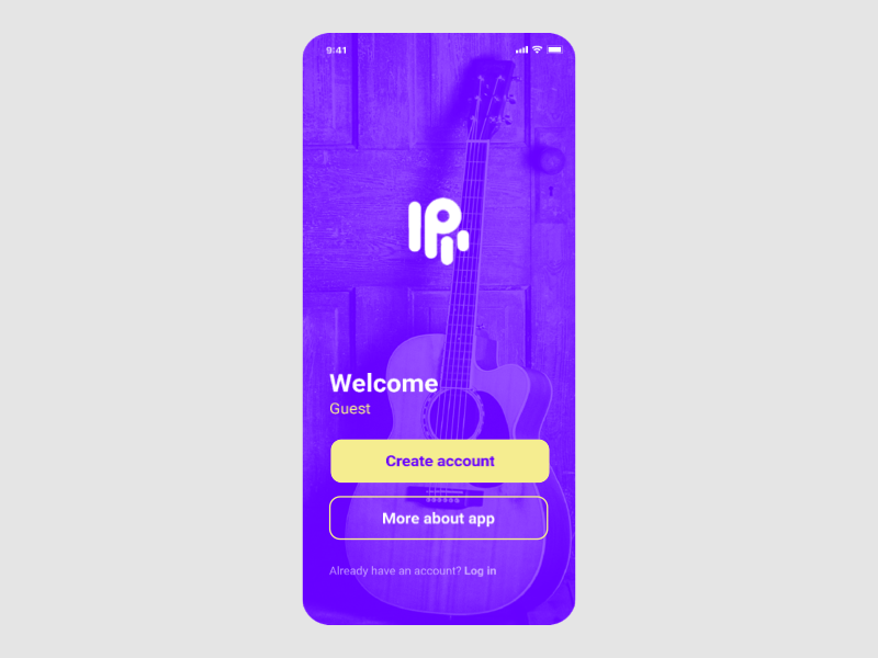 Music player - more screens animation agency animation app clean creative design dribbble ui ux web