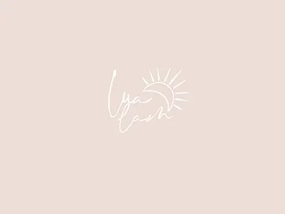 Minimalistic Eyelashes studio logo adobe illustrator beauty salon branding design eyelashes hand drawn logo minimalistic logo vector