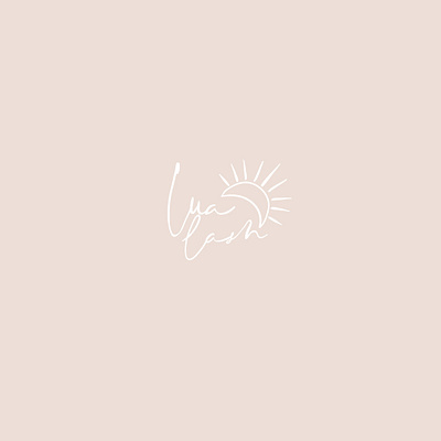 Minimalistic Eyelashes studio logo adobe illustrator beauty salon branding design eyelashes hand drawn logo minimalistic logo vector