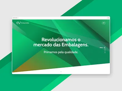Embalvidro Website animation copywriting creative direction design information architecture maintenance and support minimal ui ux web web design web development website