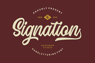 Signation - Script Font app font branding display fonts font font awesome font design font family fonts free fonts hand lettering handlettering label fonts labels logo logo fonts new fonts opentype typeface webfonts winter