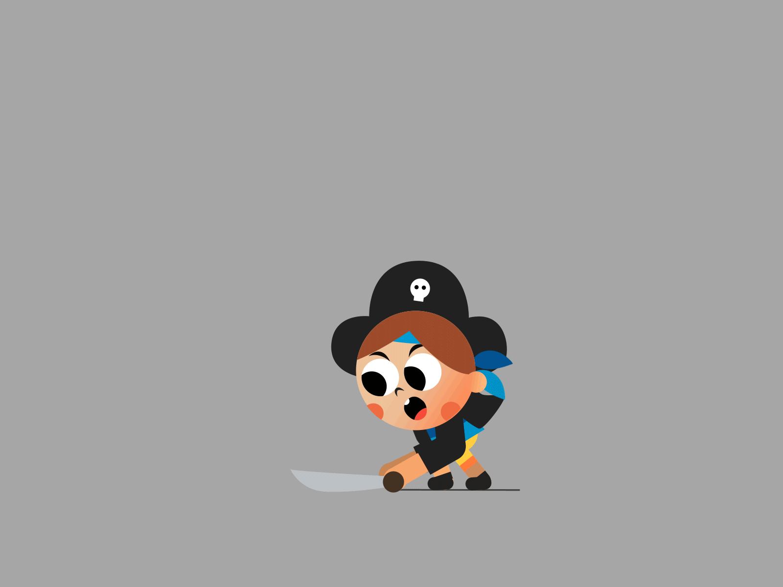 its a fight! 2danimation animated animatedgif animation charecter animation charecter design design gif illustration logo loop motion design motiongraphics