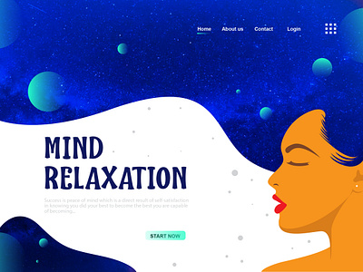 dribbble shot relaxation app branding design dribbble best shot hello hello dribble illustration typography ui vector websitedesign websitedesignagency websitedesigncompany websitedesigner websitedesigninspiration websitedesigntutorial