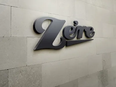 ZERE adobe black branding culture design fashion illustrator logo