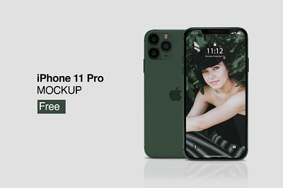 Free iPhone 11 Pro apple download download mockup free free psd mockup iphone iphone 11 mobile mobile app design mockup new pro product realistic mockup ui ux