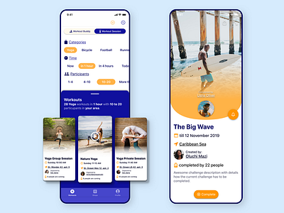 Fitness iOS App app design fitness fitness app ios sketch ui ux