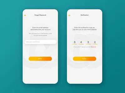Forgot pass UI -Task Management app app design forgot password mobile ui user ux