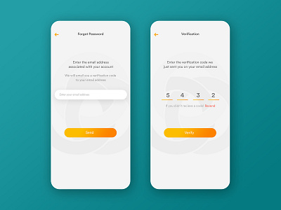 Forgot pass UI -Task Management app app design forgot password mobile ui user ux