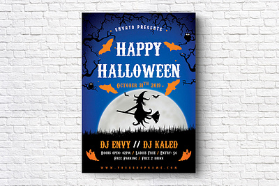 Halloween Flyer bundle club costume costume party creepy dark dribbbleweeklywarmup event flyer ghost halloween halloween flyer halloween party halloween poster haunted holiday horror night october party