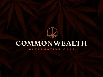 CAC Logo branding creative agency design dispensary logo logotype marijuana typography