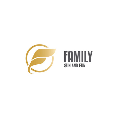 Family Sun and Fun brand family logodesign