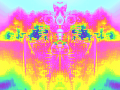 Ferrok glitchart