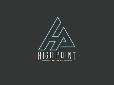 Athletic Apparel Logo apparel apparel logo athletic design glow illustrator logo mark wordmark