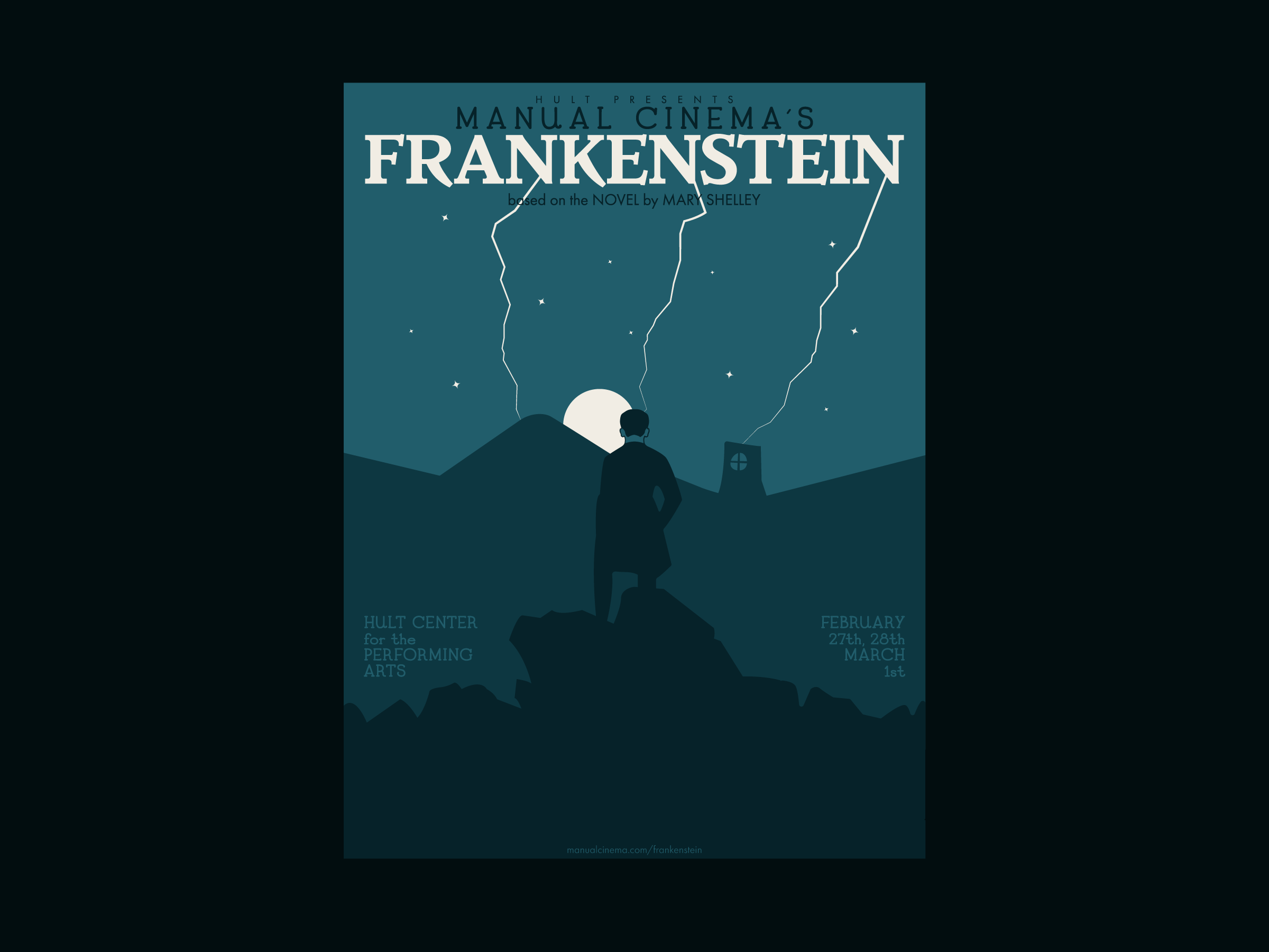 Example of Frankenstein Poster
