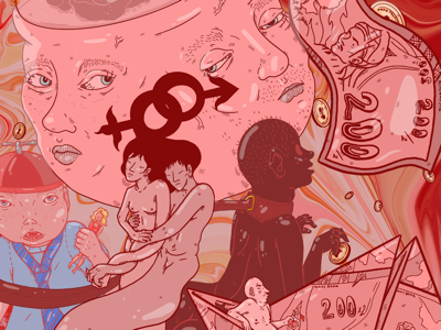 Many Bank illustration procreate selinbirben turkey