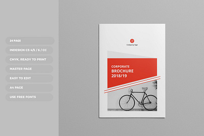 Brochures design branding brochure brochure design business catalogue clean download elegant free indesign magazine modern portfolio template