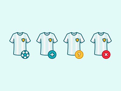 PlaySport | Team Management Illustrations doodle icons illustration jersey team vector