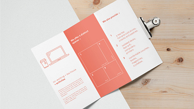 Activitea Brochure brand identity branding brochure brochure design coworking space design graphic design illustration indesign logo minimal vector