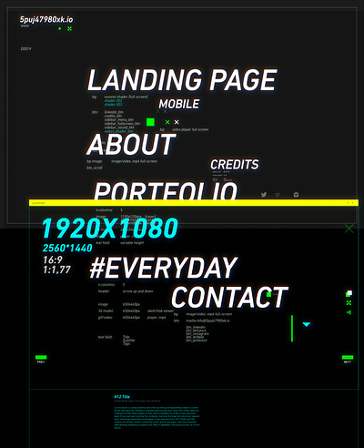 5puj47980xk.io art direction design graphic design mockup typography ui ux vector webdesign wireframe