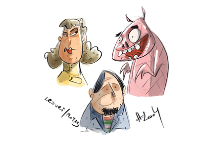 Coffee sketch No.:2004 characterdesign coffee coffeesketch procreate sketch