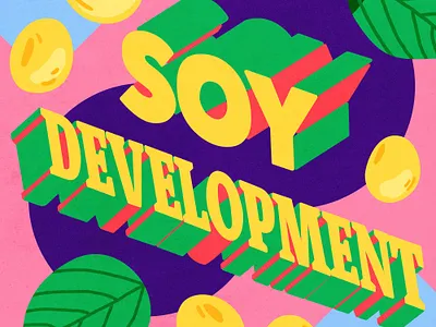Londrina | Soy Development adobe bean design development illustration illustrator letter lettering londrina photoshop research soy vegetarian