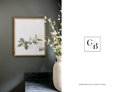 Gina Baran Interiors + Design Branding brand design brand identity brand identity design branding classic design elegant design graphic design home decor icon logo simple design sub marks tagline typography