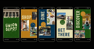 Social Posts dine discover event center event space hub insta story instagram mobile posts public events shop social media social posts story train transit transportation