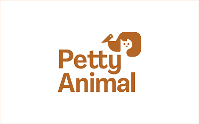 Petty Animal with Negative Space affinity design agency animal logo bird brand branding cat design dog graphic design illustration logo negative space petcare