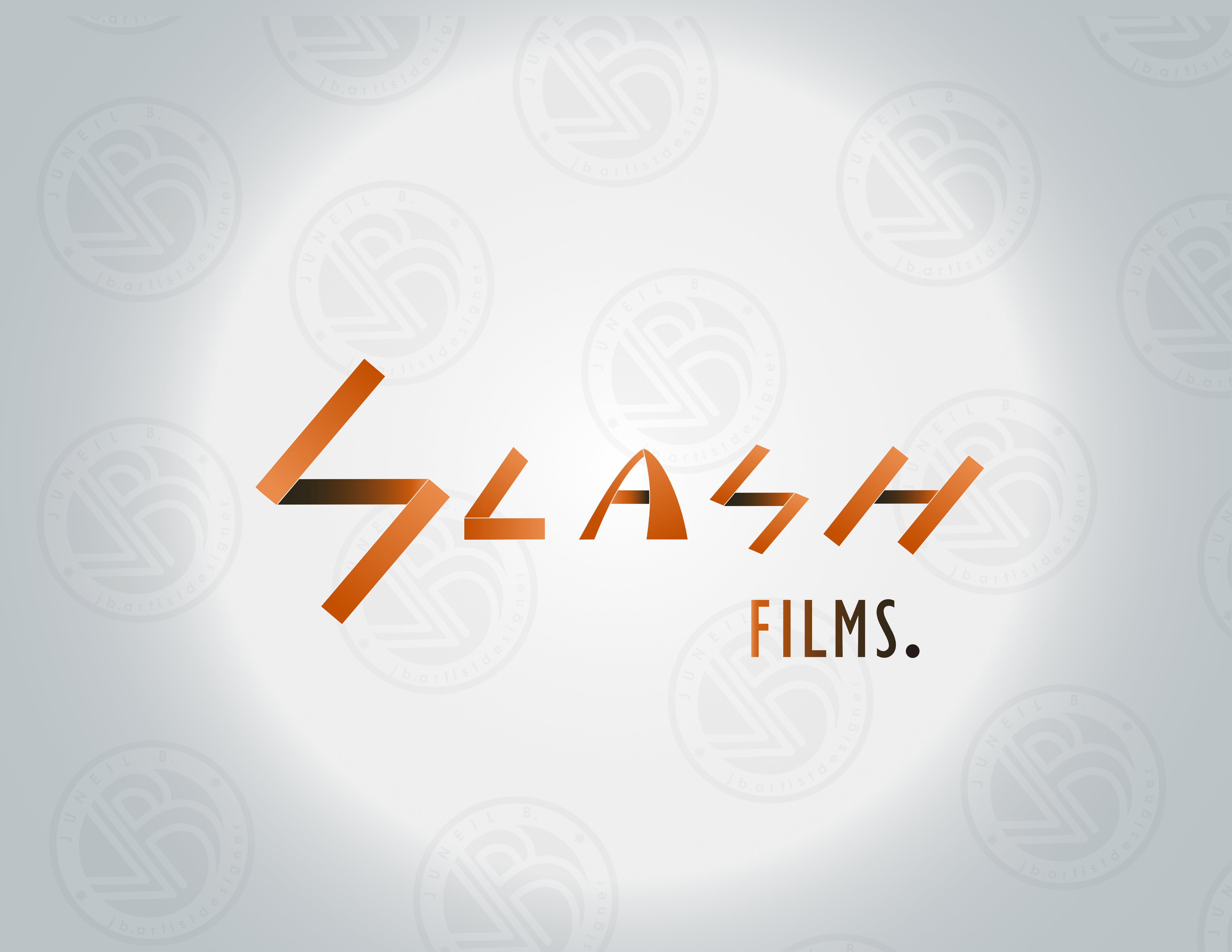 Slash Films 30dayschallenge affinitydesigner art draw film graphicdesign grey illustration logo logocore logodesign movies orange reel slash white