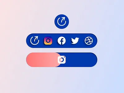 Day 10 - social share ui design ux