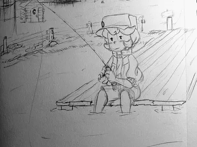 IMG 2 environmental pencil scenery sketch