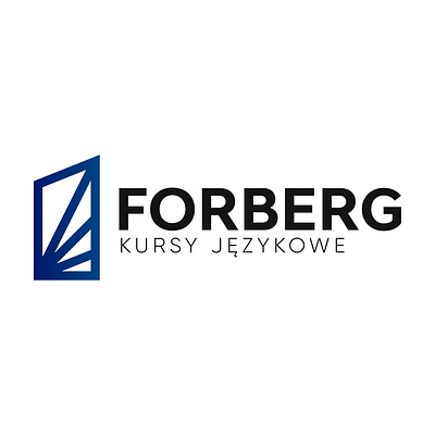 FORBERG - Language School Logo branding design flat illustration illustrator logo minimal vector web