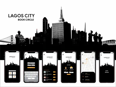 LAGOS CITY BOOK CIRCLE by OLABODE FELIX, AKINYEMI adobexd book dribbble lagos library
