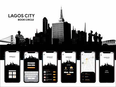 LAGOS CITY BOOK CIRCLE by OLABODE FELIX, AKINYEMI adobexd book dribbble lagos library