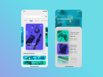 Product Store App app application color creative design illustration ios iphone minimal mobile shop store ui uiux ux