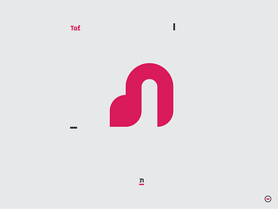 Taf 22 shapes 22daysofhebrewetype 22daysoftype 36daysoftype design geometric graphic design hebrew hebrew letters hebrew type letterforms logo logo design minimalism poster poster art vector