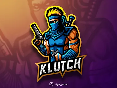 Ninja logo brand character design icon illustration logo logos mascot sport ui