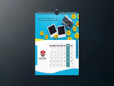 Wall Calender design