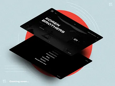Koren Bros. Concept concept figma ui webdesign