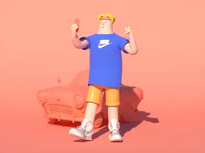 Self-shoot c4d