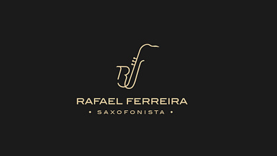 Rafael Ferreira - Identity branding design logo saxophone ui