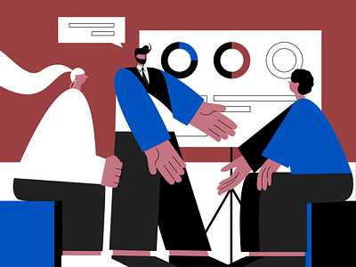 Discuss china colorful discuss fashion flame illustration illustrations jon jondesigner ui ux web
