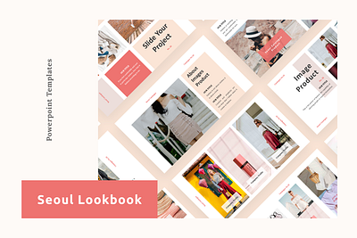 SEOUL Powerpoint Template coral deck google slide keynote pitch powerpoint ppt pptx presentation presentation layout seoul slide template
